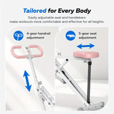 2-in-1 Squat Rowing Machine