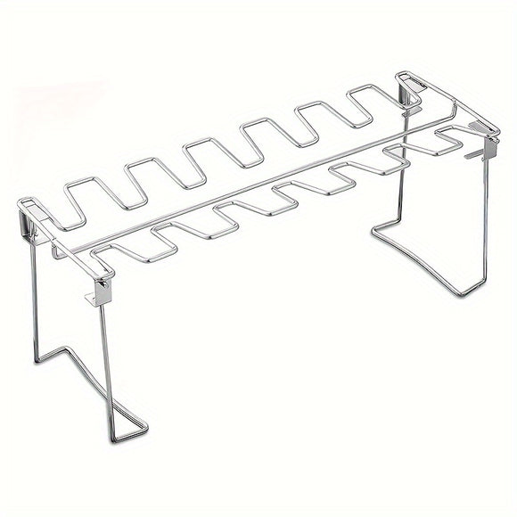 NNETM Stainless Steel Chicken Leg & Wing Rack
