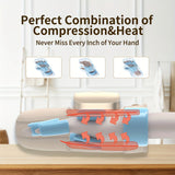 NNETM Wireless Electric Hand Massager with Compression & Kneading(White)