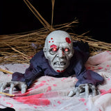 NNETM Black Electric Crawling Ghost with Voice Control