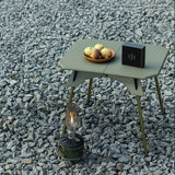 Dual-Use Folding Camping Table with Detachable Legs