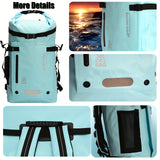 NNETM Backpack Carbon Fiber Travel Bag