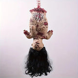 NNETM Hanging Doll - with Long Black Hair