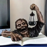 NNETM Undead Illumination: Zombie Garden Statue with Lamp