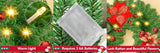 NNETM Enchanted Glow: Battery-Powered Artificial Christmas Garland Lights