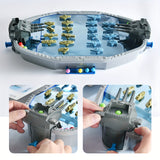 NNETM Navy Battleship Game 2-Player Shooting War Board