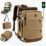 NNETM Flight Approved Laptop Backpack with USB Port
