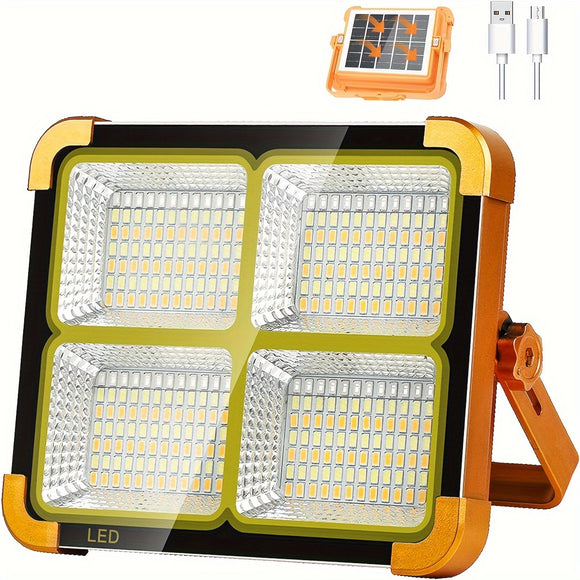 NNETM Portable Solar USB Rechargeable LED Light