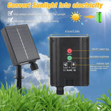 NNETM Starry Shower: Solar LED Christmas Meteor Lights