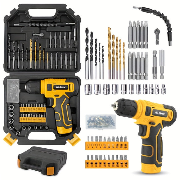 NNETM Electric Repair Tool Kit with 8V Cordless Driver