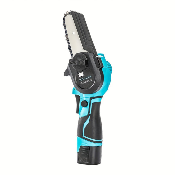 NNETM Mini Cordless Chainsaw 18V Handheld Tree Cutter