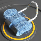 NNETM 1pc Automatic Rebound Abdominal Roller - Portable 4-Wheel