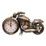 Motorcycle-Shaped Bedside Alarm Clock