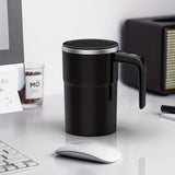 USB Rechargeable Self-Stirring Coffee Mug with Lid