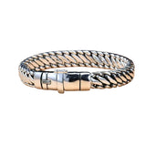Sterling Silver Viking-Style Three-Strand Bracelet – Men's & Women's Fashion Jewelry