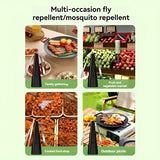NNETM Insect Control Retractable Fly Fan