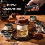 NNETM Whiskey Smoker Kit with 6 Wood Flavors & Accessories