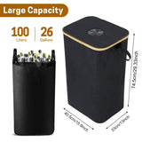 NNETM Household Recycling Bin with 2 Detachable Inner Bags