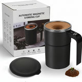 USB Rechargeable Self-Stirring Coffee Mug with Lid