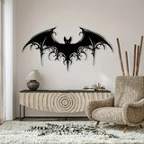 NNETM Victorian Gothic - Giant Majestic Bat Metal Wall Art