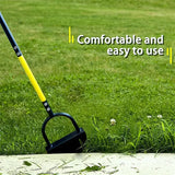 NNETM Full Steel Stand Up Garden Edger: Efficient Lawn Trimming with T Grip