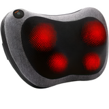 NNETM Shiatsu Back and Neck Massager with Heat(Gray)