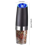 NNETM Spice up your life with the Gravity Electric Pepper and Salt Grinder Set