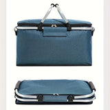 NNETM Insulated Picnic Basket Cooler Box