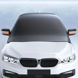 NNETM Premium Car Snow Cover - Magnetic Front Windshield Sunshade