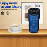 NNETM Portable Outdoor Wireless Speaker with LED Lights