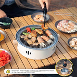 NNETM Portable Smokeless Charcoal Grill & Tea Stove