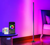 Smart RGBIC LED Floor Lamp – App & Remote Control Mood Ambient Light