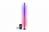 Smart RGBIC LED Floor Lamp – App & Remote Control Mood Ambient Light