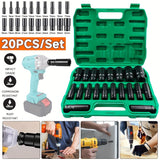 NNETM 20X Metric Deep Impact Socket Set (8-32mm)