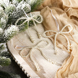 Christmas Tree Bows 12pcs Decorative Twist-Tie Bows