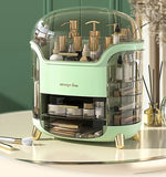 NNETM Sturdy Desktop Cosmetics Storage Box Dustproof and Waterproof Design