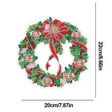 NNEOBA Christmas Diamond Painting Wreath Wall Decor Kit