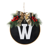 NNEOBA Stylish Christmas Wreath Door Hanging Decoration Set