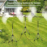 NNETM Outdoor Misting Stand for Patio & Pool