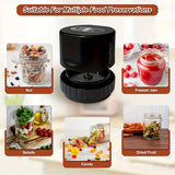 NNETM USB Rechargeable Mason Jar Vacuum Sealer Set