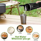 NNETM Portable Electric Car Stainless Steel Kettle