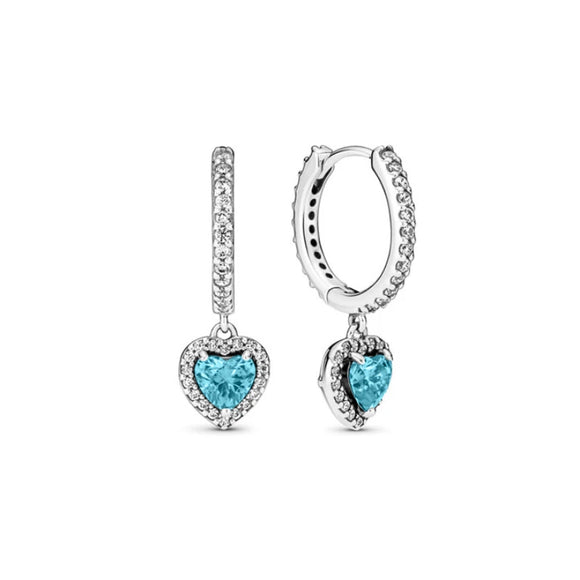 NNEOBA Valentine's Day Sapphire Earrings (Sky Blue)