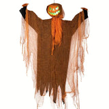 NNETM Pumpkin Hanging with Green Light & Sound
