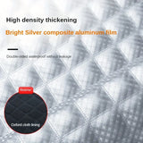 NNETM Universal Car Snow Shield: Silvery Front Windshield Cover