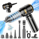 NNETM Portable Handheld Vacuum Cleaner – 200W Cordless Mini Vacuum for Home & Car