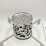 NNETM Compact Stainless Steel Heating Stove - Mini Heater Stove