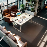 NNETM Folding Laptop Table with Wood Top