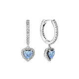 NNEOBA Valentine's Day Sapphire Earrings (Light Blue)