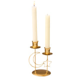 NNETM Golden Star Moon Ramadan Candle Holder