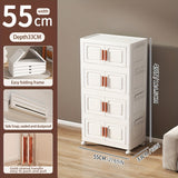 NNETM Transparent Storage Cabinet Magnetic Doors